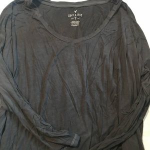 American Eagle soft and sexy LS tee